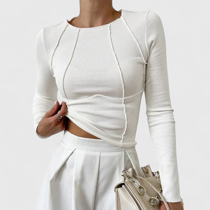 April Comfortable Long Sleeve Top