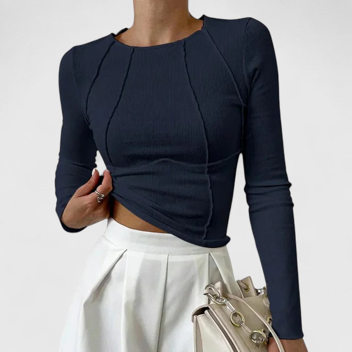 April Comfortable Long Sleeve Top