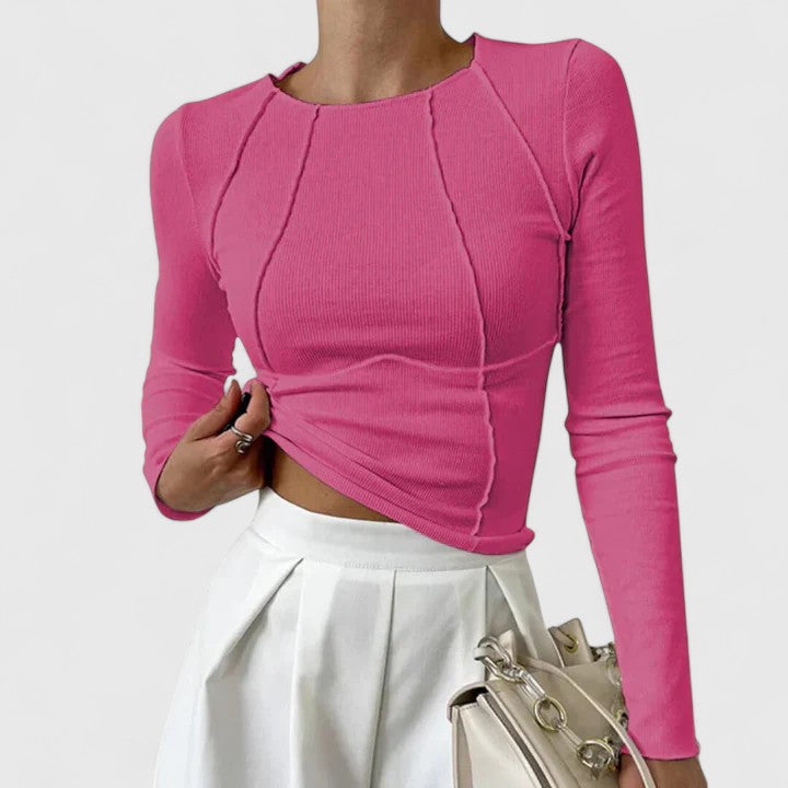 April Comfortable Long Sleeve Top