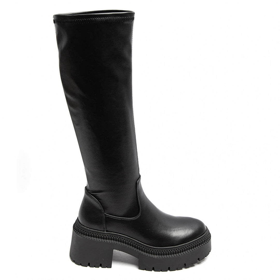Melrose Black High Boots