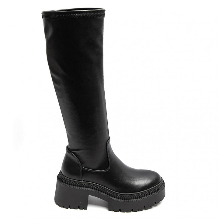 Melrose Black High Boots