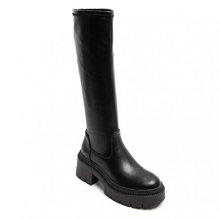 Melrose Black High Boots