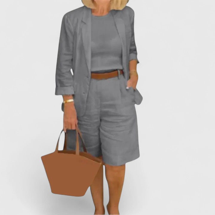Milan  Elegant 2-Piece Suit Set