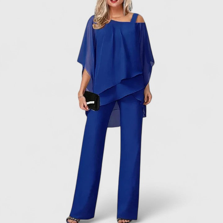 Jubelin  Elegant Two-Piece Pant Set
