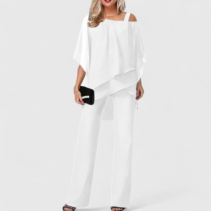 Jubelin  Elegant Two-Piece Pant Set